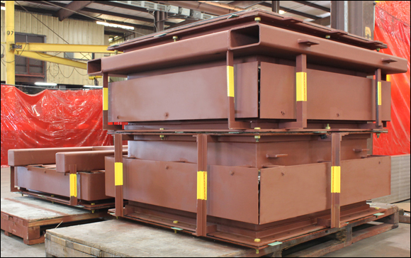 Expansion Joint Components Fabricated for a Pressure Balanced Expansion Joint in a Nuclear Facility