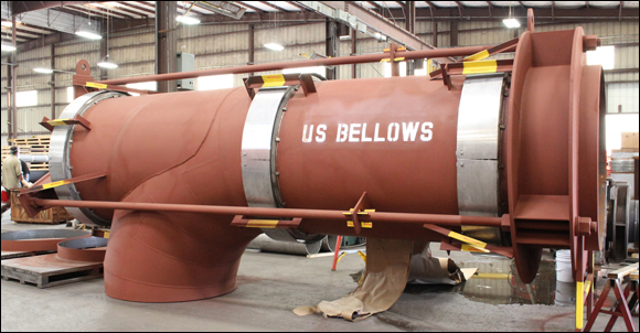 60″ Dia. Pressure Balanced Elbow Expansion Joint for a Power Generation Plant