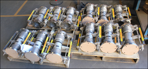 Stainless Steel Universal Expansion Joints for a Pipeline in Taiwan