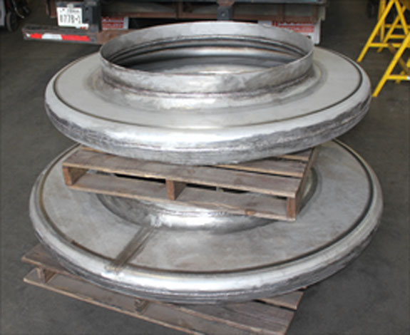 U.S. Bellows Designed Thick Wall Flanged and Flued Head Expansion Joints for Sulfuric Acid Plant