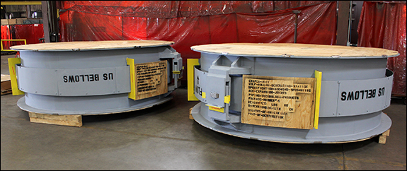 110" Custom Hinged Expansion Joint for a Combined Cycle Power Plant in Texas
