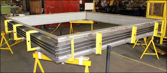 Rectangular Metallic Expansion Joint for an Oil Refinery in Texas