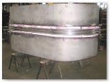 Three 12'- 0" x 8'- 0" Rectangular Expansion Joints with Full Radius Corners for a Chemical Plant in Texas
